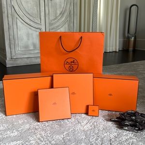 Hermes box & bag